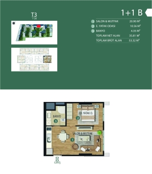 KARTAL/İSTANBUL'DA DENİZE SIFIR AİLE KONSEPT PROJESİ