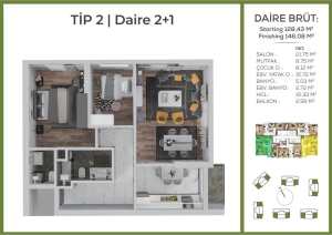 LUXURIOUS PROJECT WITH FAMILY CONCEPT IN BAGCILAR/ISTANBUL