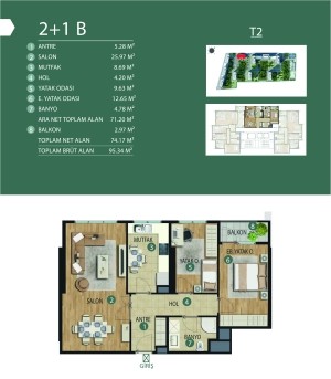 KARTAL/İSTANBUL'DA DENİZE SIFIR AİLE KONSEPT PROJESİ