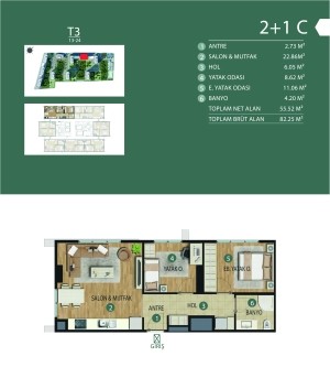 KARTAL/İSTANBUL'DA DENİZE SIFIR AİLE KONSEPT PROJESİ