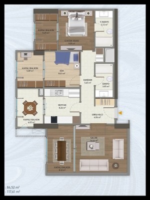 مشروع مفهوم الأسرة في باشاك شهير / اسطنبول