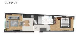 ПОДХОДИТ ДЛЯ ИНВЕСТИЦИЙ В АРЕНДУ В ЦЕНТРЕ ШИШЛИ/СТАМБУЛ