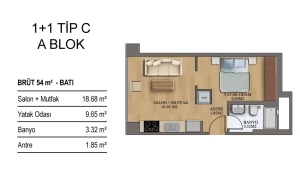 KADIKÖY'DE SATILIK AİLE KONSEPTLİ LÜKS DAİRELER
