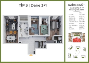 LUXURIOUS PROJECT WITH FAMILY CONCEPT IN BAGCILAR/ISTANBUL