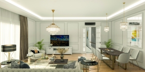 BAHÇEŞEHİR/İSTANBUL'DA LÜKS VİLLA