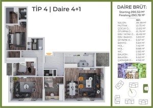 LUXURIOUS PROJECT WITH FAMILY CONCEPT IN BAGCILAR/ISTANBUL