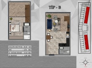 ПРОЕКТ В ЦЕНТРЕ ЙЕНИБОСНА В БАХЧЕЛИЕВЛЕРЕ/СТАМБУЛ