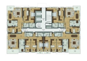 ÇENGELKÖY ORMAN İÇİNDE SATILIK LÜKS DAİRELER