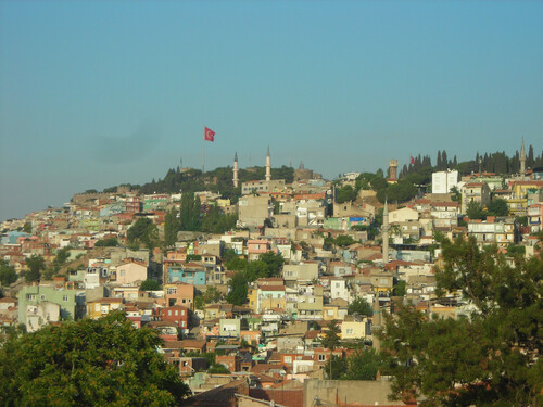 Kadifekale & the Atatürk Stone Sculpture