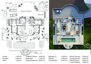 BODRUM/MUĞLA'DA MUHTEŞEM MANZARALI HARİKA BİR VİLLA KONSEPT PROJESİ