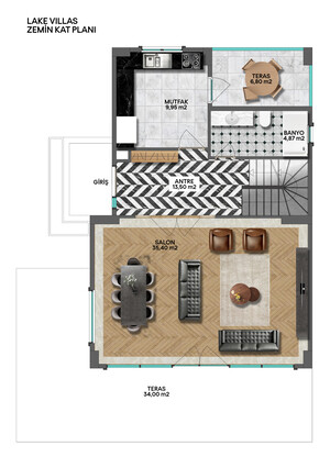 SAPANCA/SAKARYA'DA YÜKSELEN BRILLIANT VİLLA PROJESİ