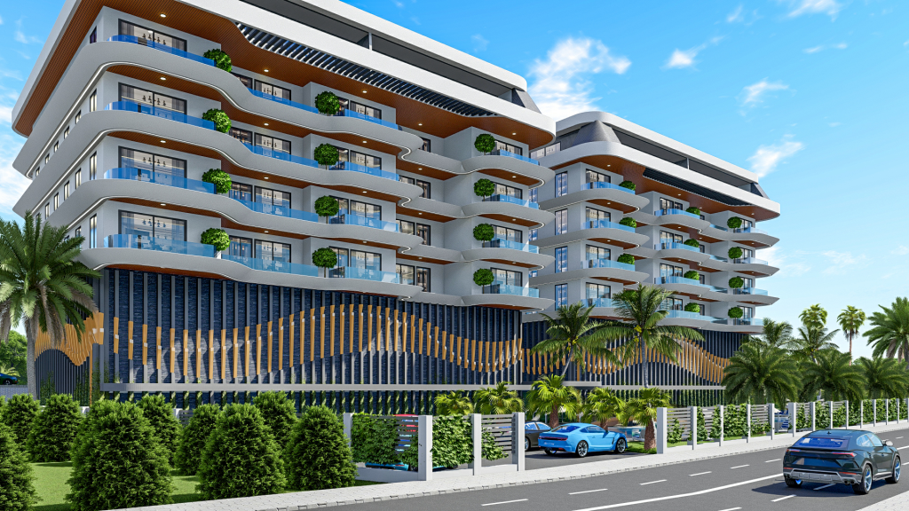 HIGH QUALITY LIVING STANDARD PROJECT IN ALANYA/ANTALYA