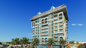 AWESOME PROJECT FOR COMFORTABLE LIFE WITH SEA VIEW IN ALANYA/ANTALYA