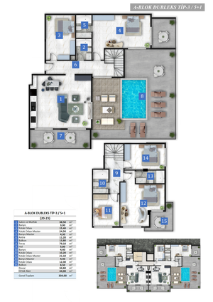 FAMILY CONCEPT PROJECT IN ALANYA/ANTALYA