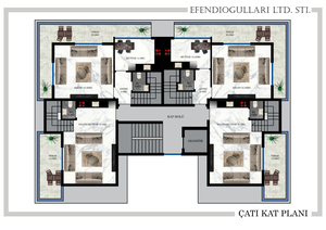 FAMILY CONCEPT AND RENTAL INCOME PROJECT IN ALANYA/ANTALYA