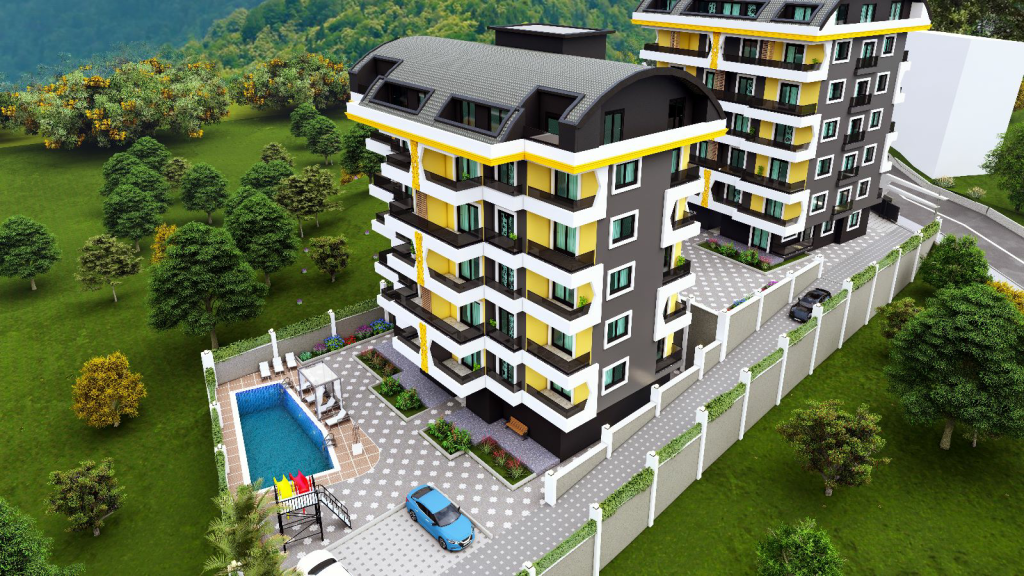 HIGH RENTAL INVESTMENT PROJECT IN ALANYA/ANTALYA