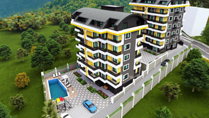HIGH RENTAL INVESTMENT PROJECT IN ALANYA/ANTALYA