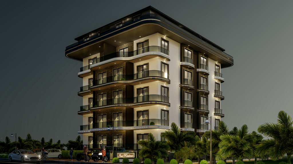 HIGH QUALITY LIVING STANDARD PROJECT IN ALANYA/ANTALYA