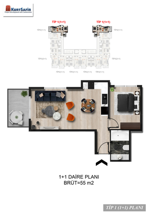 AWESOME PROJECT FOR COMFORTABLE LIFE WITH SEA VIEW IN ALANYA/ANTALYA