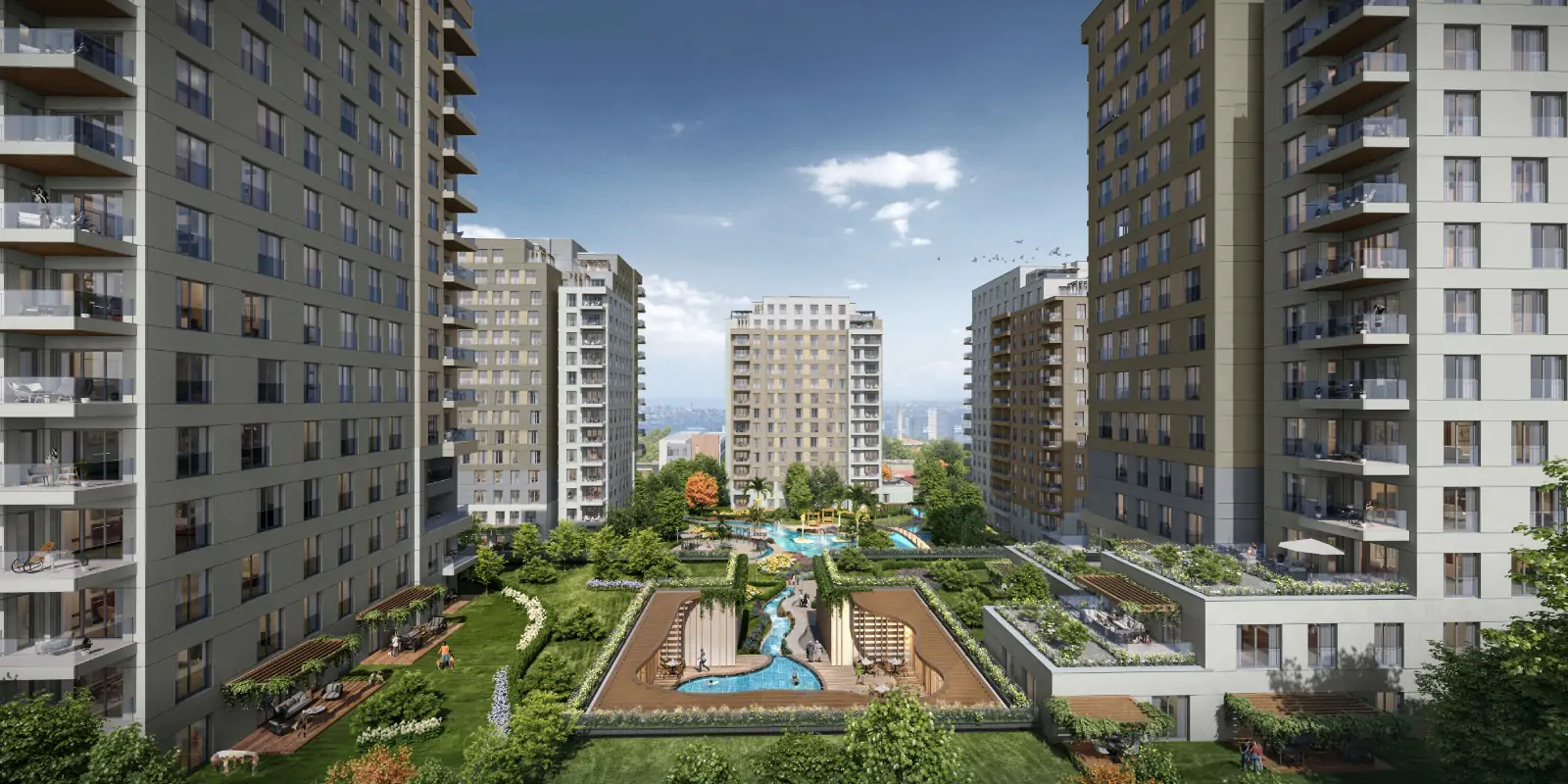 ISTANBUL KUCUKCEKMECE LUXURY FLATS