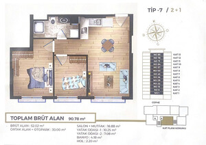 BEŞİKTAŞ İKAMETE UYGUN LÜKS DAİRE