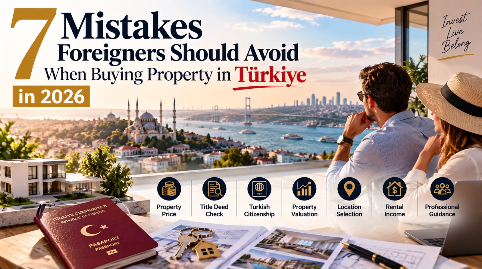 7 Mistakes Foreigners Should Avoid When Buying Property in Türkiye in 2026