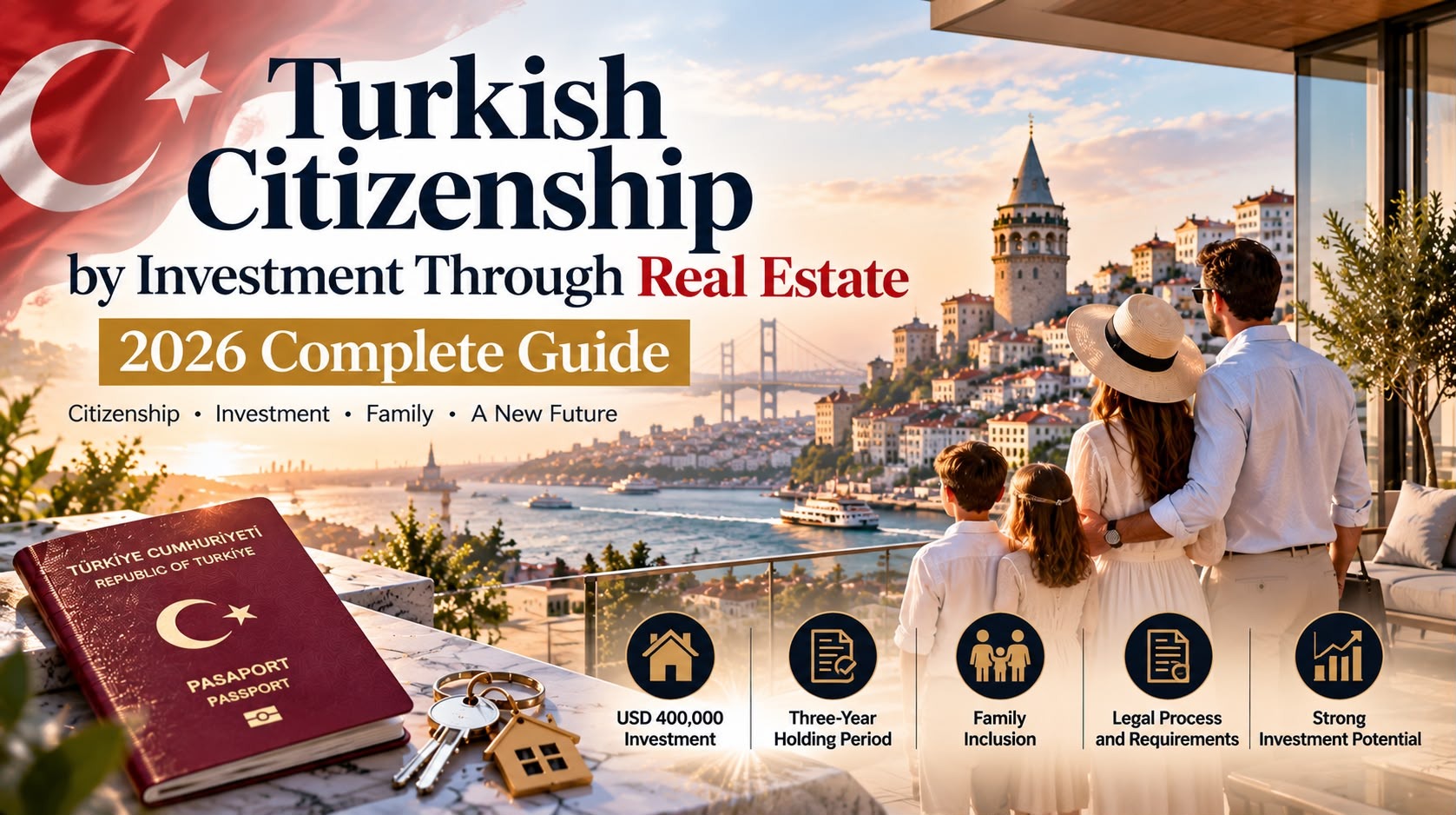 Turkish Citizenship by Investment Through Real Estate: 2026 Complete Guide