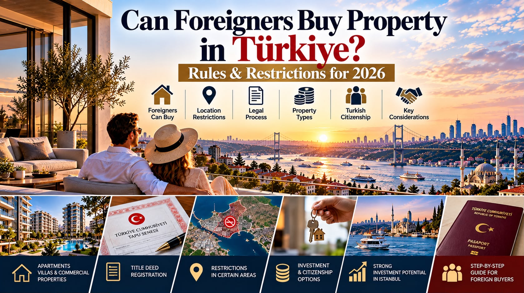Can Foreigners Buy Property in Türkiye? Rules & Restrictions for 2026