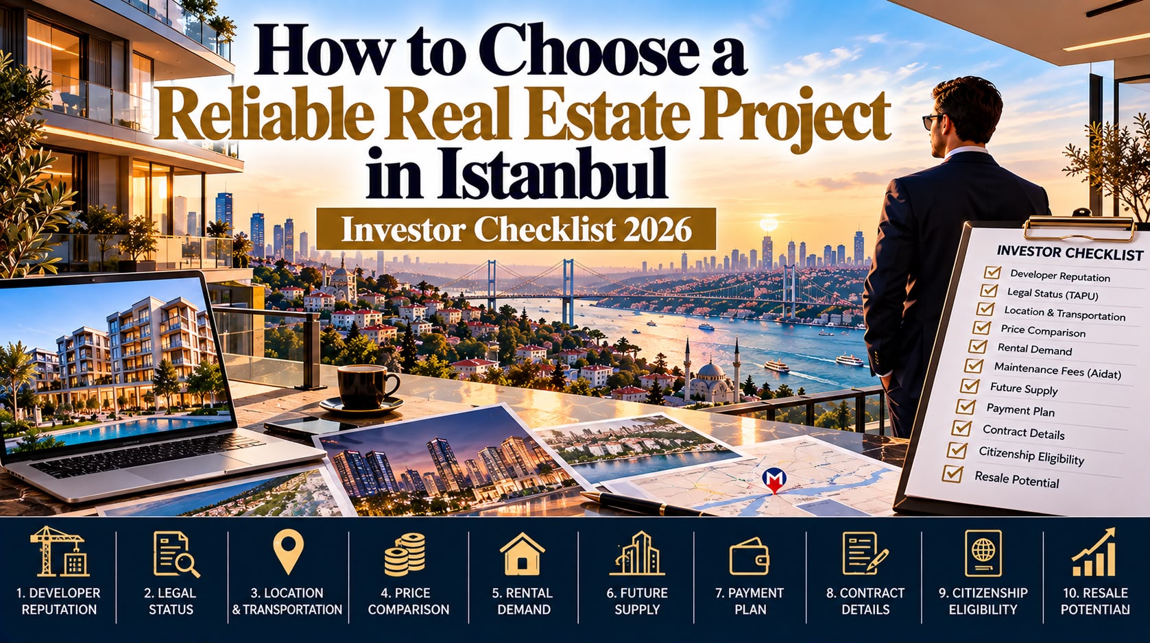 How to Choose a Reliable Real Estate Project in Istanbul: Investor Checklist 2026